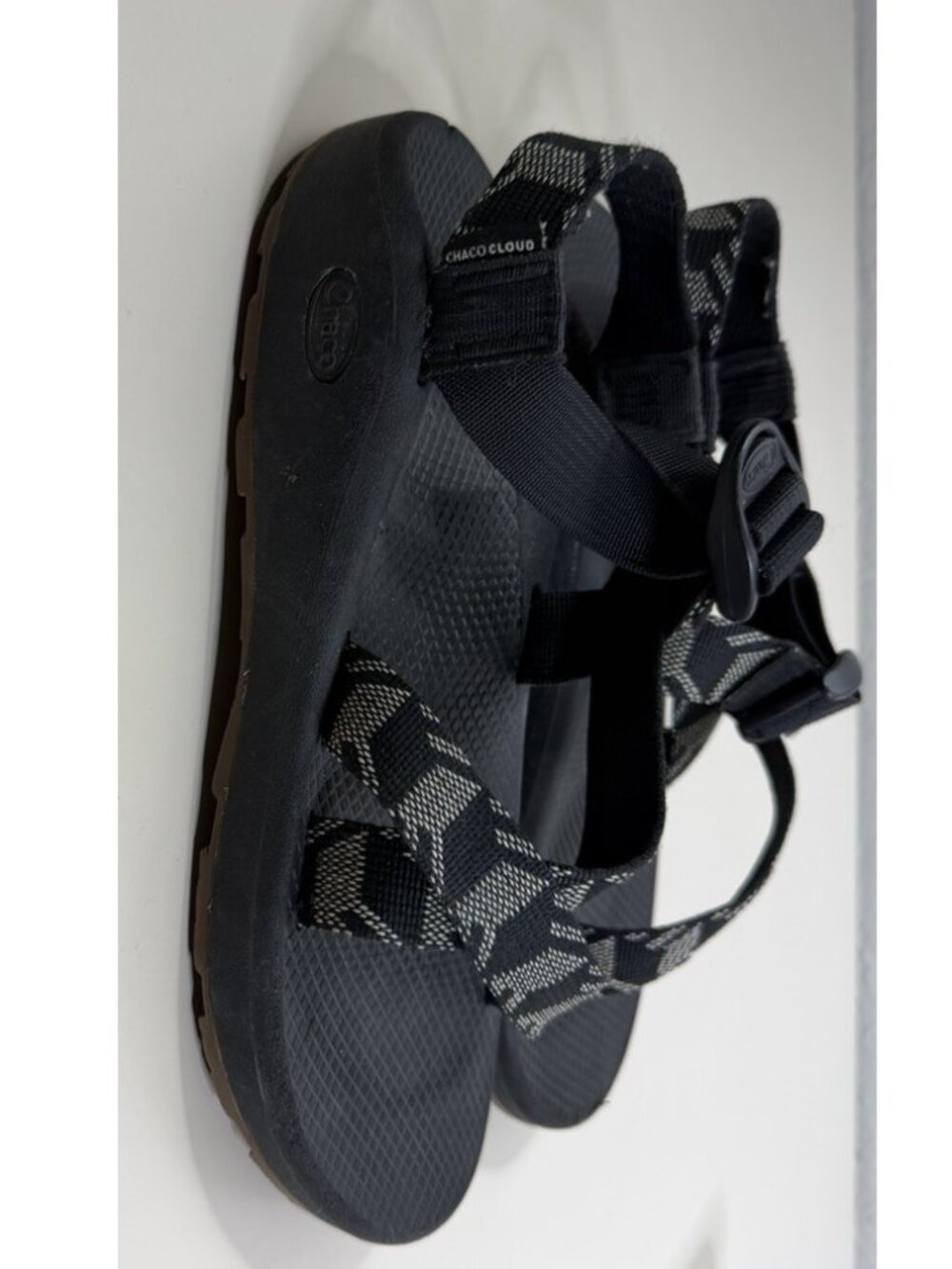 Chaco Z1 Classic Men's Sz 9 Sport Sandals Hiking Adjustable Black EUC
